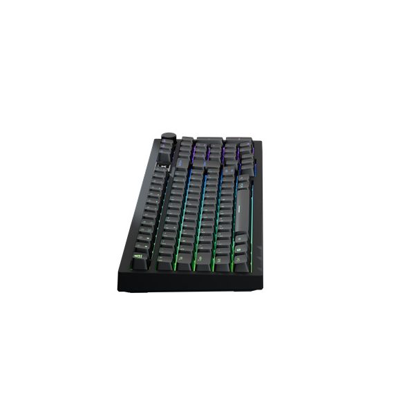 AVAX GM02 75% Gasket RGB mechanikus vezetékes billentyűzet Outemu silent white switch, magyar kiosztás
