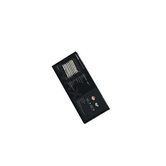 AVAX GM02 75% Gasket RGB mechanikus vezetékes billentyűzet Outemu silent white switch, magyar kiosztás