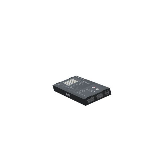 AVAX GM02 75% Gasket RGB mechanikus vezetékes billentyűzet Outemu silent white switch, magyar kiosztás