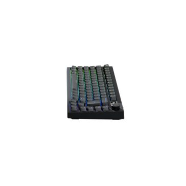   AVAX GM03 98% Gasket RGB mechanikus vezetékes billentyűzet Outemu silent white switch, magyar kiosztás