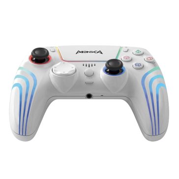 Monka Contra GT-96 vezeték nélküli játékvezérlő Bluetooth 5.3, Hall Effect ravaszok és RGB világítás funkcióval