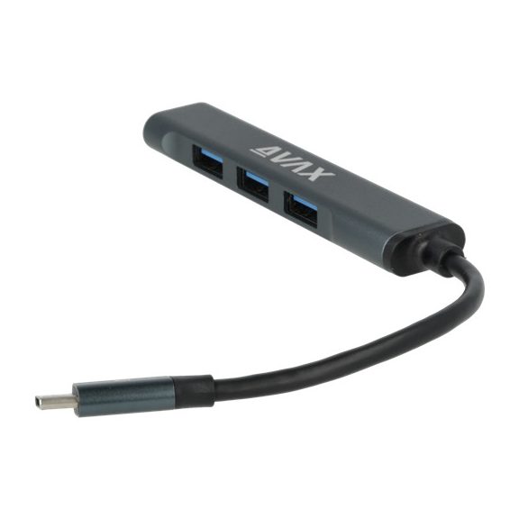 AVAX HB601 CONNECT+ Type C - 4xUSB 3.0 HUB