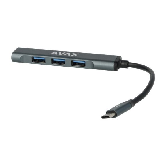 AVAX HB601 CONNECT+ Type C - 4xUSB 3.0 HUB