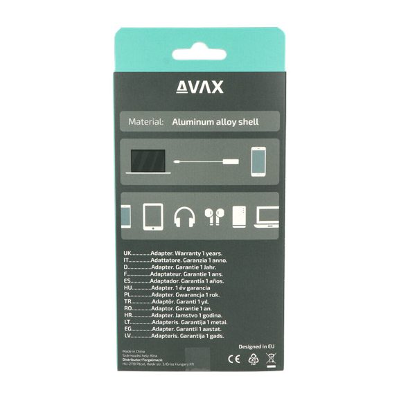 AVAX HB601 CONNECT+ Type C - 4xUSB 3.0 HUB