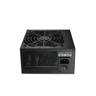 FSP Hyper 80+ Pro 450W tápegység 80 Plus Bronze tanúsítvánnyal és halk 120 mm-es ventilátorral.  
