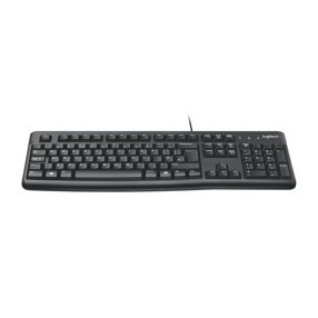   Logitech Keyboard K120 vezetékes billentyűzet, gravírozott magyar kiosztás, USB, OEM, fekete - 920-002640