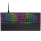 NZXT Function 2 fekete vezetékes optikai gaming billentyűzet UK kiosztással és RGB világítással.