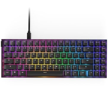 NZXT Function 2 MiniTKL fekete vezetékes optikai gaming billentyűzet UK kiosztással