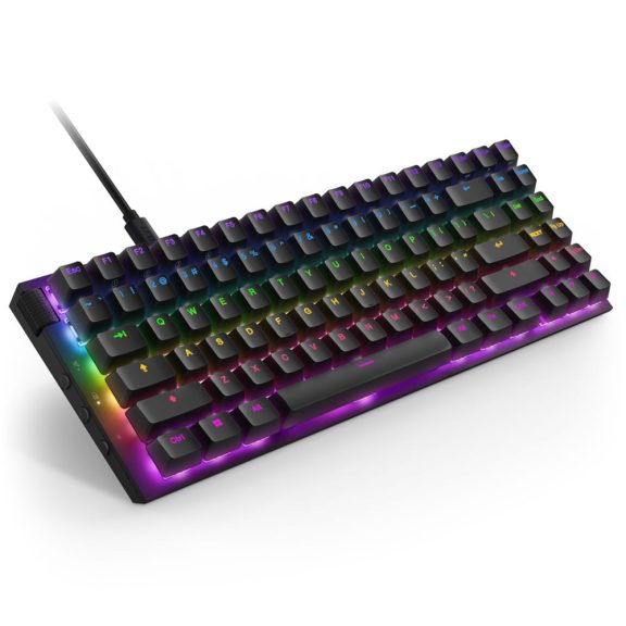 NZXT Function 2 MiniTKL fekete vezetékes optikai gaming billentyűzet UK kiosztással