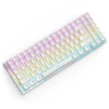 NZXT Function 2 MiniTKL fehér vezetékes optikai gaming billentyűzet UK kiosztással