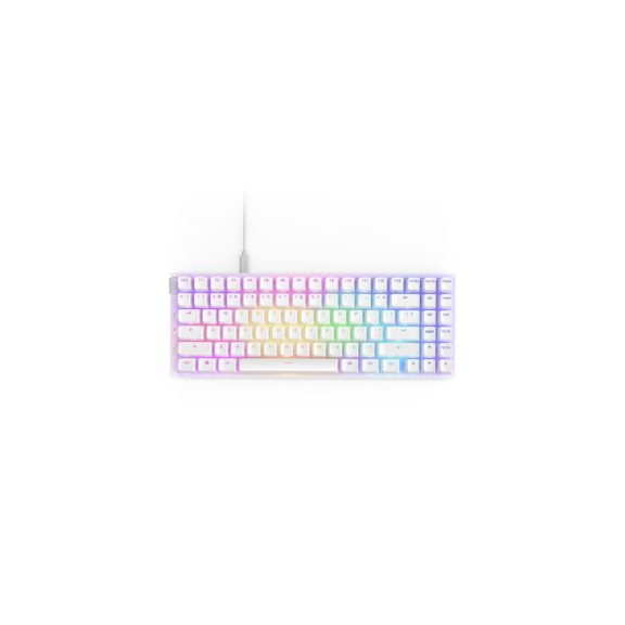 NZXT Function 2 MiniTKL fehér vezetékes optikai gaming billentyűzet UK kiosztással