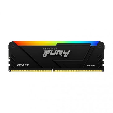   Kingston FURY Beast DDR4-3200 asztali memória, 16GB (2x8GB kit), CL16, fekete - KF432C16BB2AK2/16