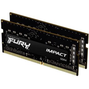   Kingston Notebook DDR4 3200MHz 16GB (2x8GB) Kit FURY Impact CL20 1,2V