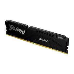   Kingston FURY 16GB DDR5 5200MHz desktop memória, CL40, XMP, 1.2V, fekete - KF552C40BB-16