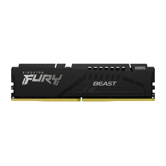 Kingston FURY Beast DDR5-5200 asztali memória, 16GB, CL40, fekete - KF552C40BB-16