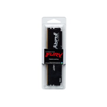   Kingston FURY Beast DDR5-5200 asztali memória, 16GB, CL40, fekete - KF552C40BB-16