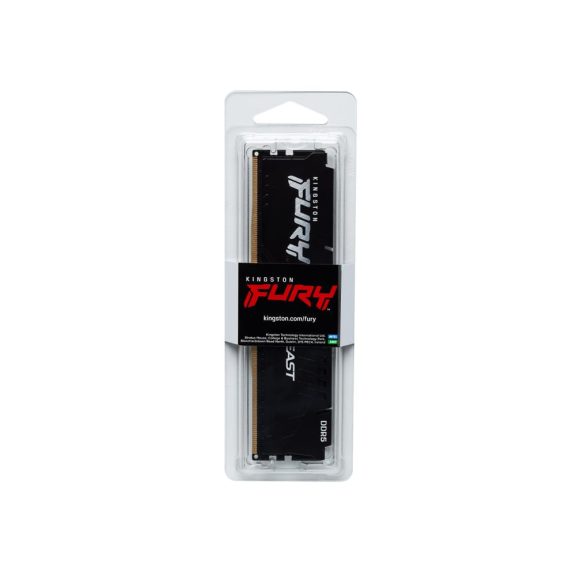 Kingston FURY Beast DDR5-5200 asztali memória, 16GB, CL40, fekete - KF552C40BB-16