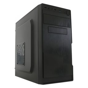 LC-Power 2014MB Micro-ATX fekete számítógépház kompakt kialakítással