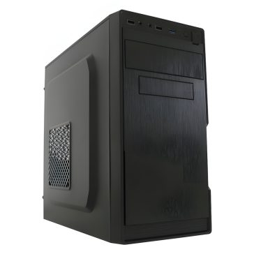 LC-Power 2014MB Micro-ATX fekete számítógépház kompakt kialakítással