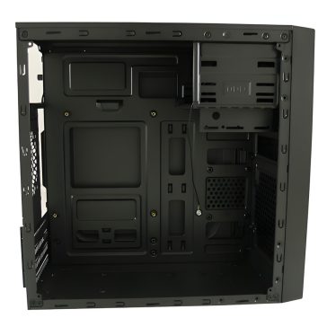 LC-Power 2014MB Micro-ATX fekete számítógépház kompakt kialakítással