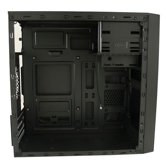 LC-Power 2014MB Micro-ATX fekete számítógépház kompakt kialakítással
