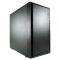 LC-Power 2016MB fekete microATX minitorony ház több ventilátorhellyel