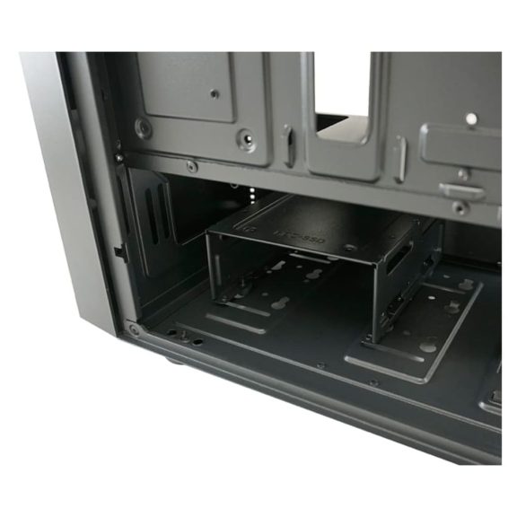 LC-Power 2016MB fekete microATX minitorony ház több ventilátorhellyel