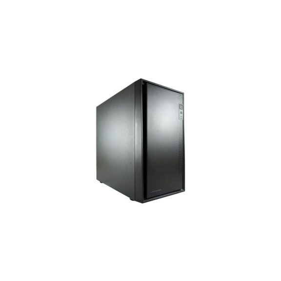 LC-Power 2016MB fekete microATX minitorony ház több ventilátorhellyel