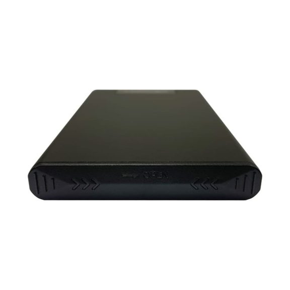 LC-Power LC-25U3-C4 alumínium külső ház 2,5″ SATA HDD/SSD-hez, fekete színben