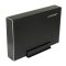 LC-Power LC-35U3-Becrux-C1 3.5” külső merevlemez ház, USB 3.2 Type-C, fekete alumínium kivitelben.