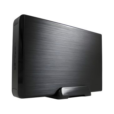 LC-Power LC-35U3-Hydra külső 3,5"-os HDD ház, USB 3.0, alumínium, fekete