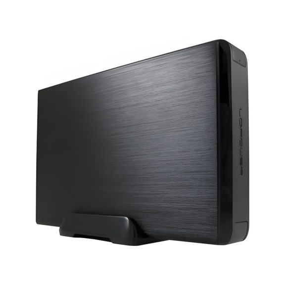 LC-Power LC-35U3-Hydra külső 3,5"-os HDD ház, USB 3.0, alumínium, fekete