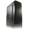 LC-Power 7034B fekete ATX irodai számítógépház oldalsó szellőzőnyílással