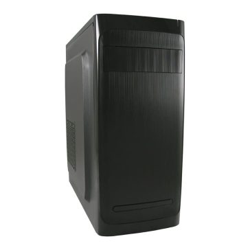 LC-Power 7034B fekete ATX irodai számítógépház oldalsó szellőzőnyílással