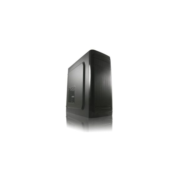 LC-Power 7034B fekete ATX irodai számítógépház oldalsó szellőzőnyílással