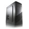 LC-Power 7037B fekete ATX miditorony ház elölnézet