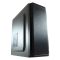 LC-Power 7039B fekete ATX irodai számítógépház 4 USB-porttal