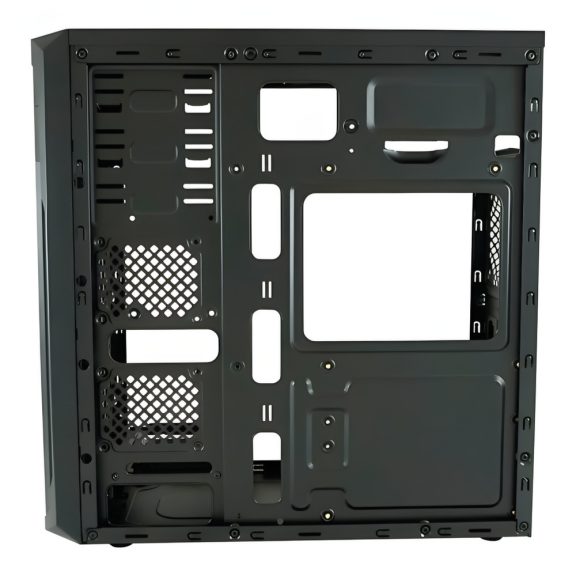 LC-Power 7039B fekete ATX irodai számítógépház 4 USB-porttal