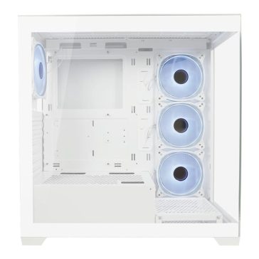 LC-Power Gaming 715W Seamless_Pale_X fehér számítógépház 4 ventilátorral