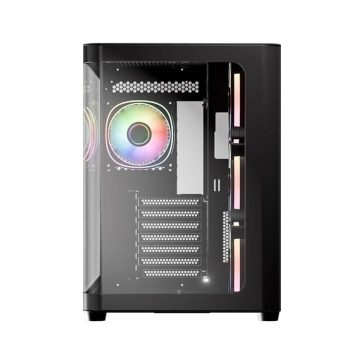   LC-Power Gaming 8001B Pro-Storm Dark ATX miditorony számítógépház, fekete - LC-8001B-ON