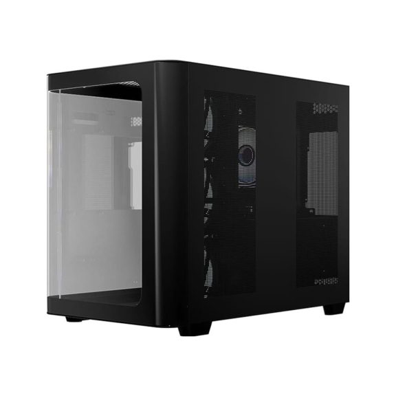 LC-Power Gaming 8001B Pro-Storm Dark ATX miditorony számítógépház, fekete - LC-8001B-ON