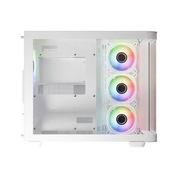   LC-Power Gaming 8001W Pro Storm Light ATX miditorony számítógépház, fehér - LC-8001W-ON