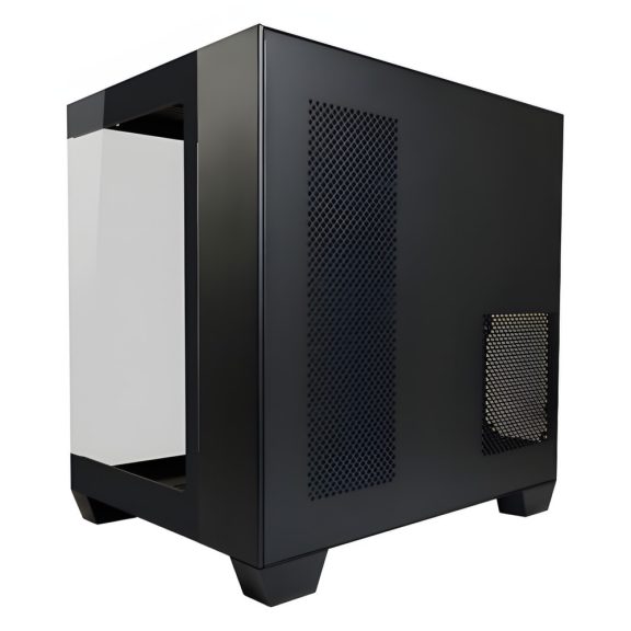 LC-Power Gaming 809B Dark Storm_X fekete ARGB számítógépház edzett üveggel