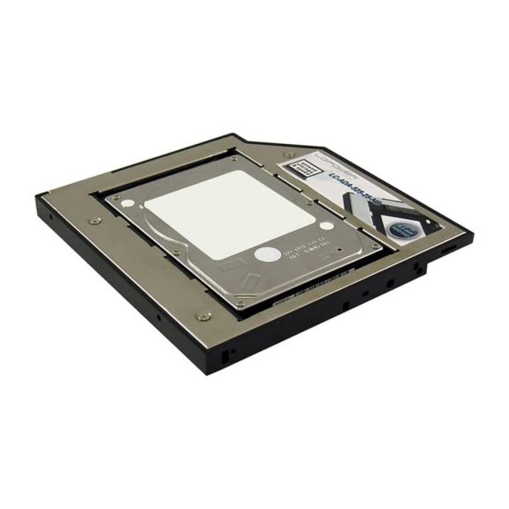 LC-Power LC-ADA-525-25-NB 2.5" HDD/SSD beépítő adapter notebook optikai meghajtóhelyhez