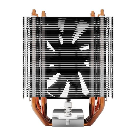 LC-Power LC-CC-95-V2 processzorhűtő, 92 mm-es ventilátorral és 165 W TDP teljesítménnyel, Intel és AMD kompatibilis.