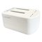LC-Power LC-DOCK-U3-VI fehér HDD/SSD dokkoló két SATA porttal és klónozó gombbal.