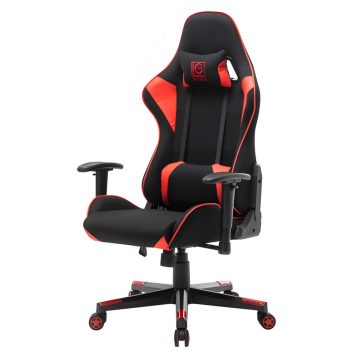 LC Power LC-GC-703BR Gaming szék, fekete/piros