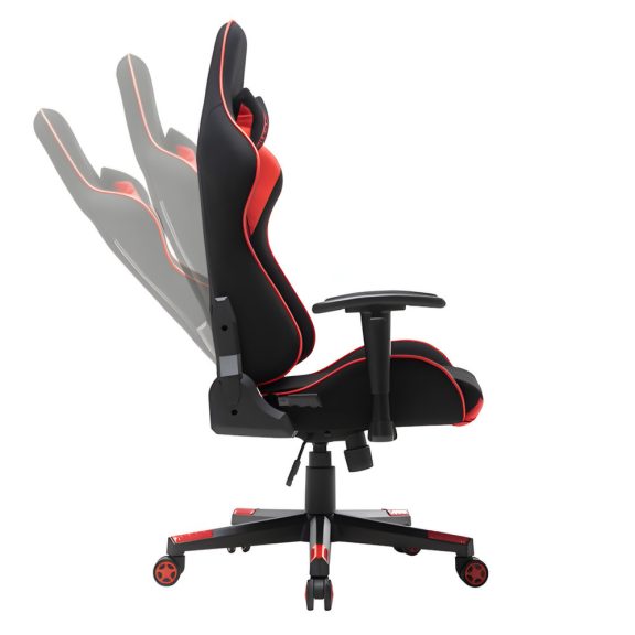 LC Power LC-GC-703BR Gaming szék, fekete/piros