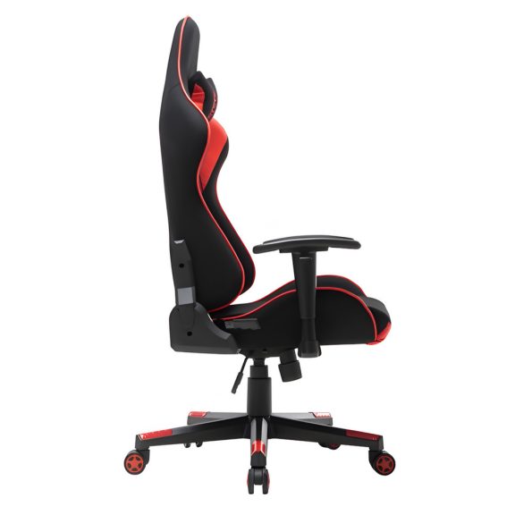 LC Power LC-GC-703BR Gaming szék, fekete/piros