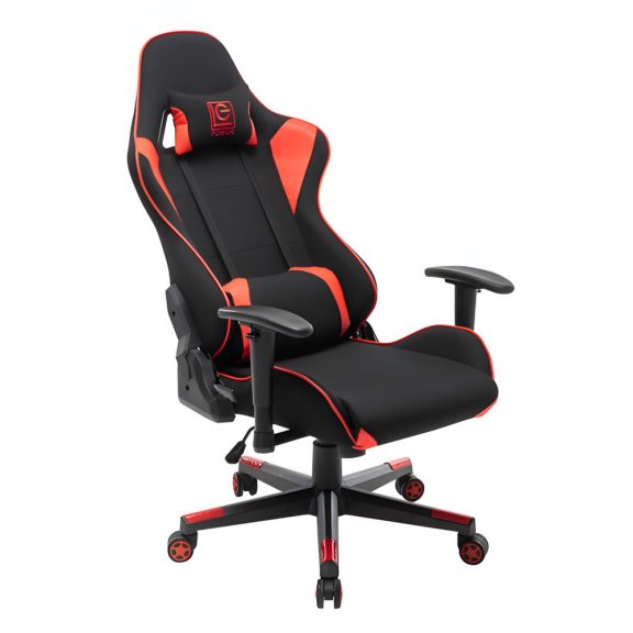 LC Power LC-GC-703BR Gaming szék, fekete/piros